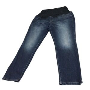 Isabel Maternity Skinny Jeans Blue Wash Stretch Waistband
Size 14/32R